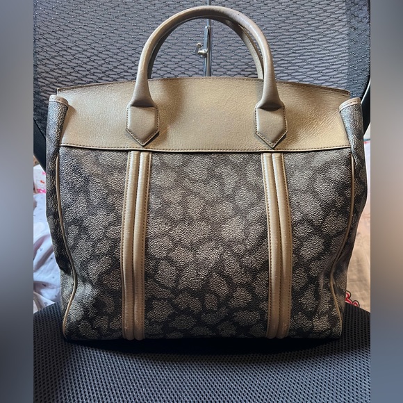 Authentic Vintage Saint Laurent giraffe print hand bag - Picture 2 of 12